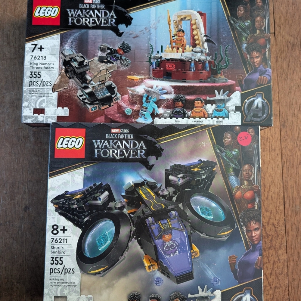 LEGO Black Panther Wakanda Forever Shuri's Sunbird Set
